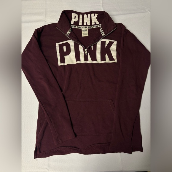 PINK 1/4 SWEATER 🙋🏽‍♀️ - Picture 1 of 4